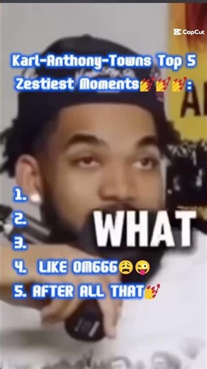 Karl-Anthony-Towns ZESTIEST moments 💅