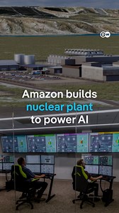 16K views · 355 reactions | Amazon.com is building a #nuclear power plant in the US. The plant will help feed energy-hungry #AI data centers with carbon-free electricity. #dwbusiness | DW Environment | Facebook