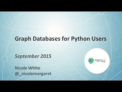 Graph Databases for Python Users