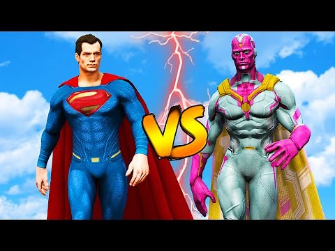 Superman VS Vision - Marvel VS DC - Epic Superheroes Battle
