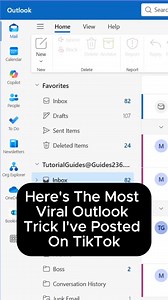The most viral outlook trick I’ve posted on TikTok #viral #fyp #outlook #microsoft #outlooktricks | Office365pro
