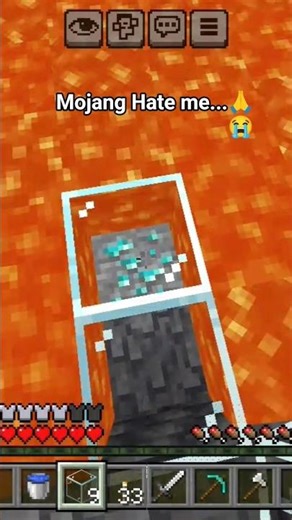 Mojang Hate me...🙏😭# #minecraft #sad # #animation #memes #shorts