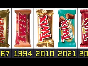 The Evolution of Twix Bars From 1967 to 2025