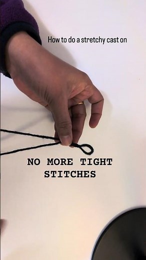 Stretchy Cast On for Knitting | No Tight Stitches
