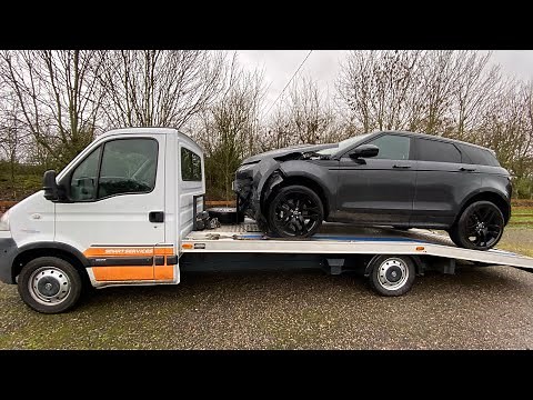 Rebuilding A Crash Damaged 2020 Range Rover HSE Project PT1