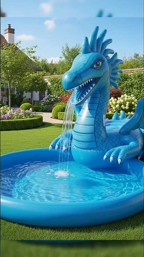 The Dragon inflatable pool that will inspire you 😱😁 Part-2