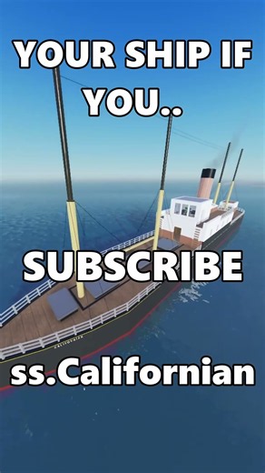 Your ship if you | Sail And Sink Simulator Roblox