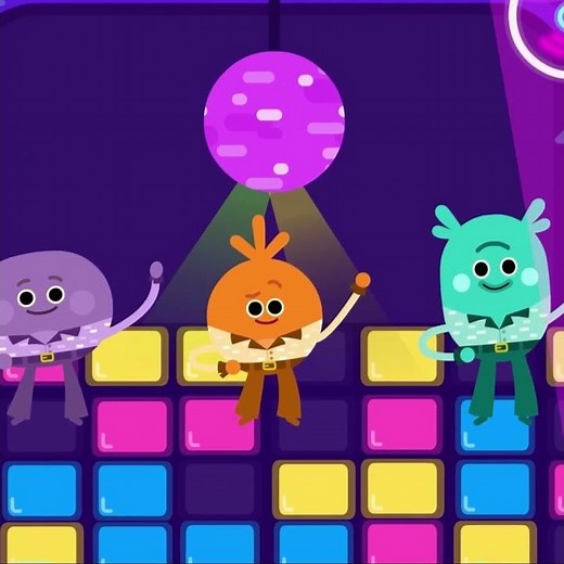 Strawberry Monster & Rollie Roundman Quest Bumble Nums Colors Colors All Around