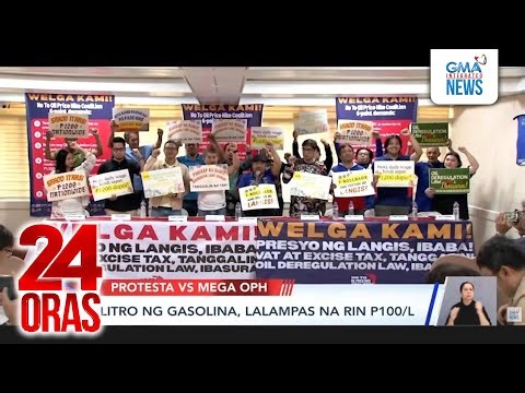 Litro ng gasolina, lalampas na rin P100/L | 24 Oras
