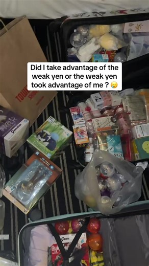 Some one send help. Please. How can I fit this all in my suitcase? 😩#japanshopping #packing