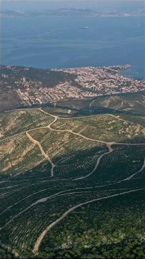 Türkiye’nin önemli kalderalarından ünlü Foça kalderası #Foça #izmir 🌍🇹🇷