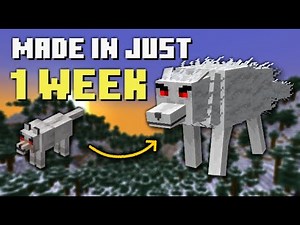 I Coded a WOLF BOSS into Minecraft! (and won a contest in the process)