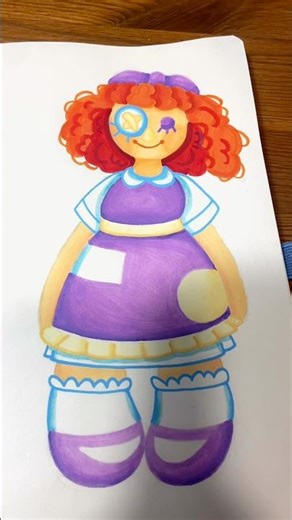 Ragatha redesign from The Amazing Digital Circus. Who’s next? :3