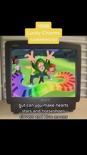 Nostalgic 90s Lucky Charms Commercial from 1998