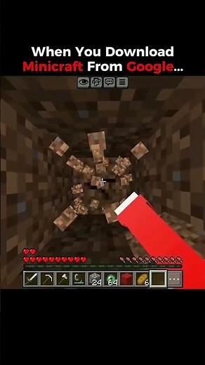 Downloaded Minecraft from Google and I REGRET it! 💀