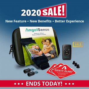 ENDS TODAY - don't miss out on our Launch Sale! Get peace of mind with the new and improved 2020 AngelSense GPS. 70% OFF FREE SHIPPING on your order for a very limited time! | AngelSense - Protecting Children
