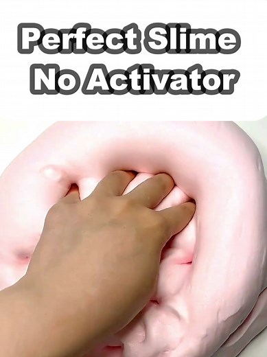 Perfect Slime Recipe: No Activator, No Borax