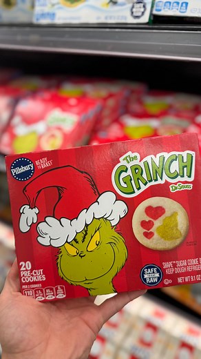 Target Gems on Instagram: "😍LOOK! These Pillsbury Grinch cookies are NEW at Target! They feature the Grinch’s growing heart and will be a hit this holiday season 🥰 Link in bio #target #pillsbury #thegrinch #christmascookies #christmas2024"