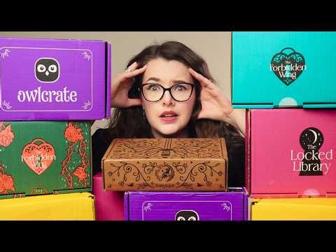 HUGE BOOK UNBOXING! 📚📦 Fairyloot, Locked Library, Forbidden Wing, Owlcrate & Illumicrate