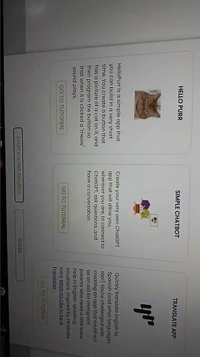MIT app inventor interface