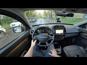 New Dacia Spring Extreme 2023 Test Drive POV | Ambience Binaural Sound