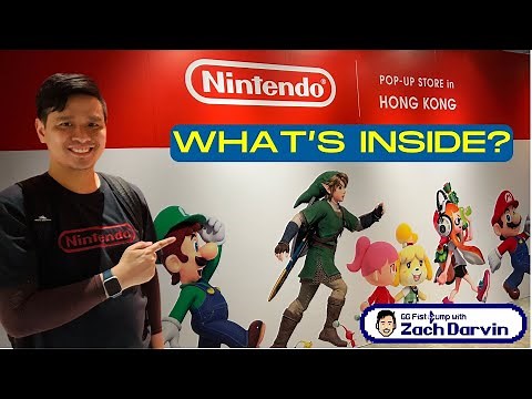 NINTENDO STORE TOUR: Merch, Nintendo Switch Games & More!