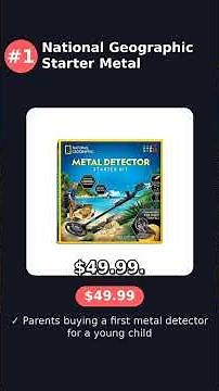 Best Metal Detector Under $150 for Kids (2025 Guide) #Shorts