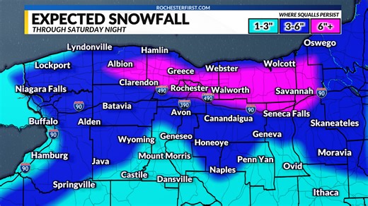 Weather forecast: Extreme cold with snow through the weekend