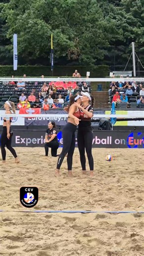 28K views · 127 reactions | Swiss ladies playing with style 殺  Watch the CEV EuroBeachVolley 2025 on EuroVolley.TV #CEV #EuropeanVolleyball #Volleyball #EuroBeachVolley | European Volleyball | Facebook
