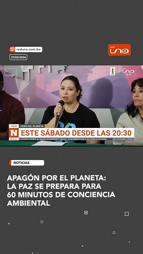 La Paz se une a la Hora del Planeta