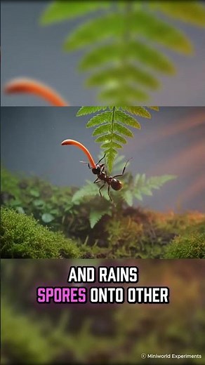 Zombie Ants | How the Ophiocordyceps Fungus Control and Kills Its Host #facts #sciencefacts