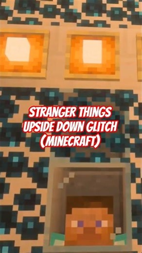 Stranger Things: Will’s Bathroom Upside Down Glitch (Minecraft) #minecraftshorts