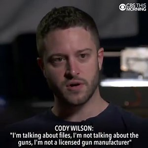 298K views · 2.8K reactions | "When somebody downloads a gun from your website with your blueprints and kills somebody with it, how are you going to feel personally?" "I don't believe that I provide you with anything other than the general knowledge of what an AR-15 is," Cody Wilson, the founder of Defense Distributed. https://cbsn.ws/2LGq8kh | CBS Mornings | Facebook
