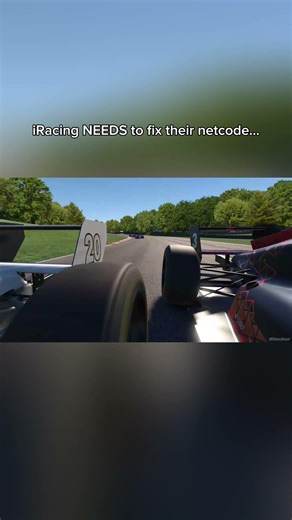 Netcode strikes again #shorts #gaming #iRacing #fyp