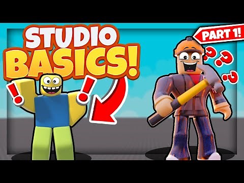 Beginner Roblox Scripting Tutorial! NOOB TO PRO - Part 1 (Roblox Studio Basics)