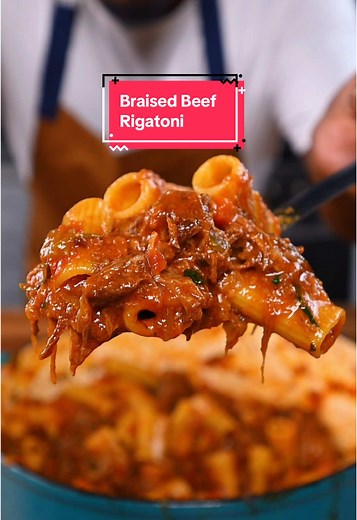 One-Pot Braised Beef Rigatoni Recipe for Comforting Meals