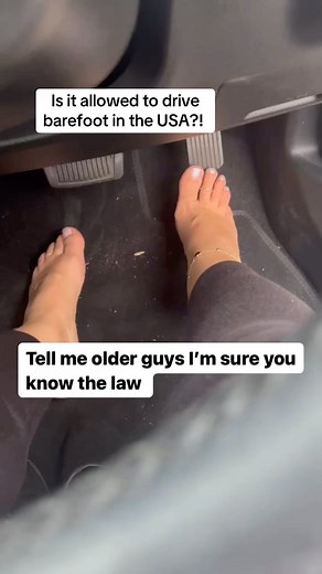 Anna on Instagram: "Asking older guys if I can drive barefoot in the USA because I just love the feeling of my toes getting air and breathing perfectly. #UsaGirl #BarefootDriving #ToesInTheAir #FeetOnThePedals #DrivingVibes #BarefootFreedom #ToesBreathing #AnkletStyle #ToesOnPoint #FeetInTheCar #FootVibes #RelaxingFeet #ToesAndAir #ChillFeetVibes #BarefootFeels #PedicurePerfection #ToesOut #FootFreedom #ComfyFeet #BarefootLife #FeetInFocus #AnkleJewelry #ToesOnDisplay #BarefootVibes #FootCareRou