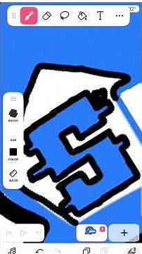 drawing #smg4 logo for his retiring