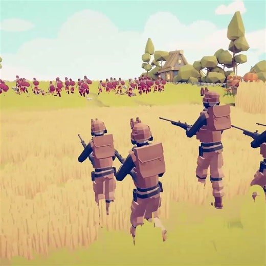 10x SNIPER vs 100x SPOOKY SOLDIER - Totally Accurate Battle Simulator TABS