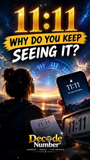 Why Do You Keep Seeing 11:11?