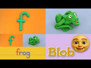 Blob - Letter f is for frog