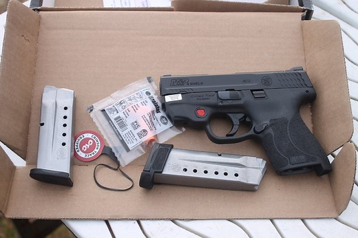 M&P9 SHIELD M2.0 with Integrated Crimson Trace Red Laser Review