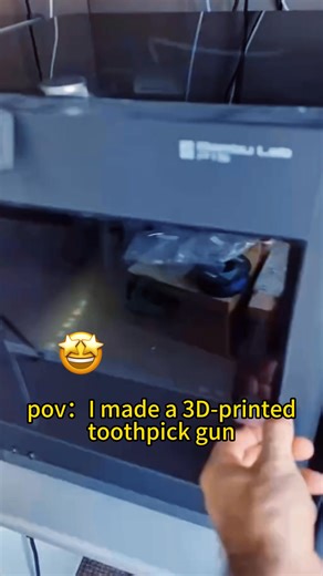 3D Toothpick Launcher – Creative and fun design, easy to operate, adding a unique delight to daily dining. A novel gadget for friends gatherings and family interactions. | Purelumes-D