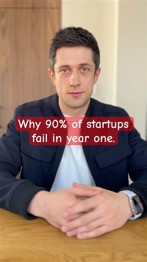 Why 90% of startups fail in year one.