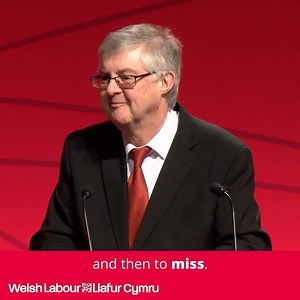 ICYMI: Mark Drakeford AM addresses Conference about the difference a Welsh Labour Government makes in Wales. Combatting Tory austerity, protecting our public services, keeping our NHS free from privatisation, and making working life fairer for the people of Wales. #StandingUpForWales | Welsh Labour