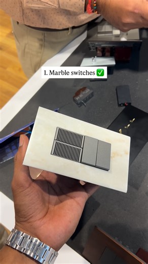 Dutch Space on Instagram: "Time to upgrade your regular switches ⬆️ Tag your interior designer friends…… #reelsinstagram #trending #interiordesign #instagram #instagood #homedecor #architecture #design #decor #luxury #switch #homestyle #diy #designerhome #interiors #instagramreels #luxurylifestyle #dutchspace"