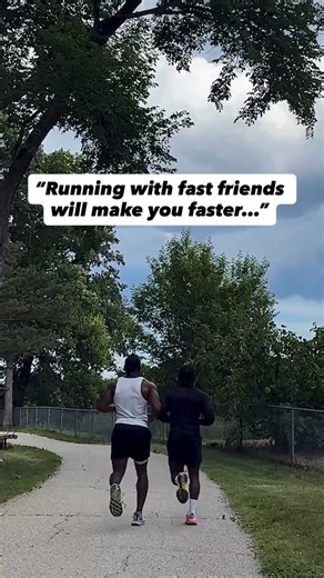 139K views · 1.5K reactions | They said running with friends would make me faster… They just didn’t mention it’d be from trying not to get dropped. ‍♂️  Credit: @oj__fit Who in your crew is always pulling away by mile 2? Tag them below  DM “TRAINING” if you’re ready to finally be the friend setting the pace. ✅ Follow for more Running Content! #RunYourState #Running #Run #Runner #Fitness #RunningMotivation | I Love Running | Facebook
