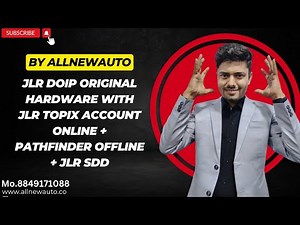 JLR DoIP Original Hardware with JLR Topix account Online + Pathfinder offline + JLR SDD