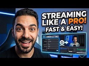 streaming game and Webcam with OBS | Virtual Camera + Best Settings Guide