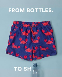 109K views | Introducing our most sustainable, fun and easy to wear short to date. 1 short = made out of 8 recycled plastic bottles. ♻️ | Skwosh | Facebook